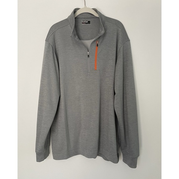 bolle Other - Bolle Long Sleeve Gray Men's Thermal 1/4 Zip Shirt Size X-Large Weekend‎ Preppy